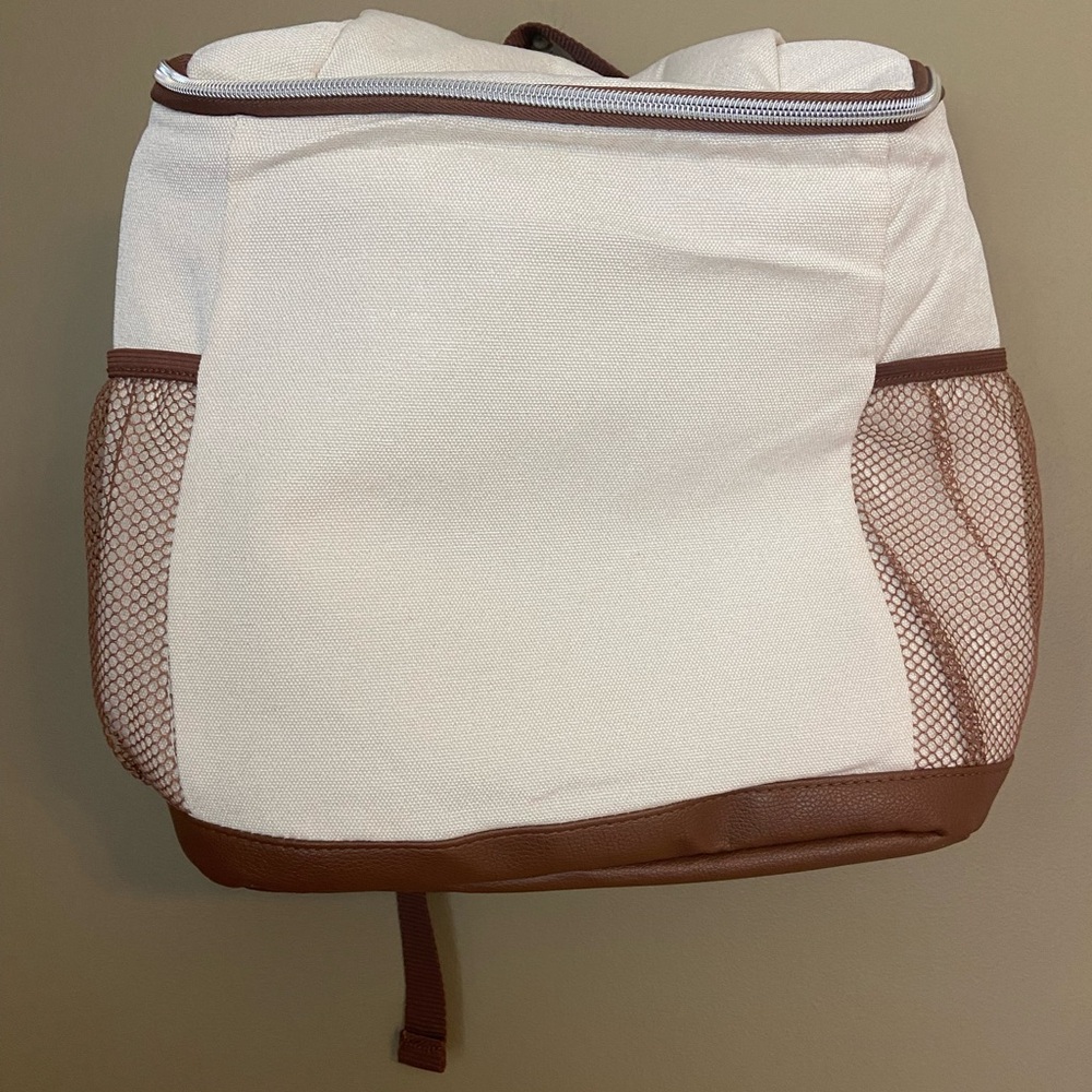 Insulated cooler backpack, great for hikes, trips and more